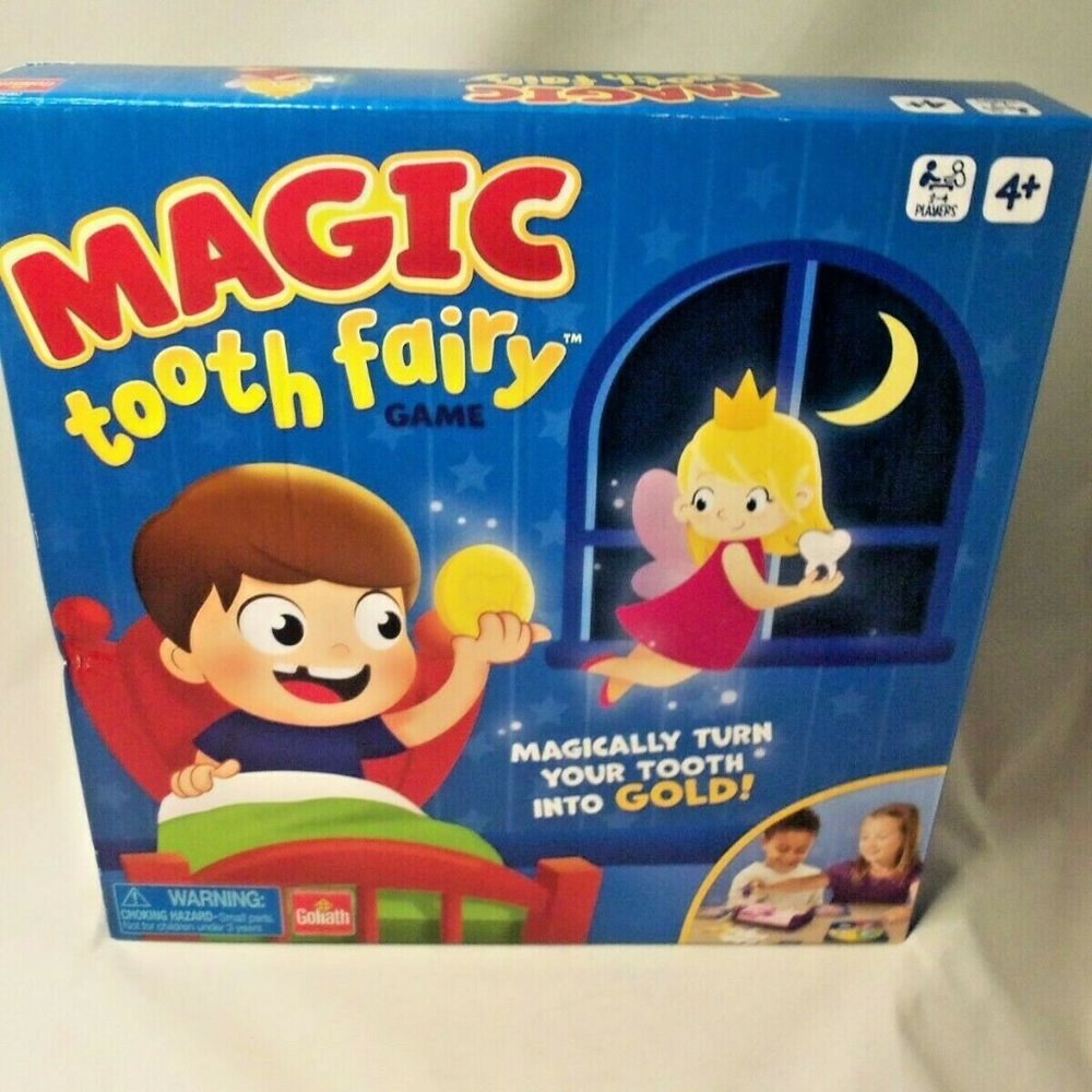 MAGIC TOOTH FAIRY BOARD GAME-Goliath #70550,NEW